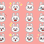 うさぎのアイコン集